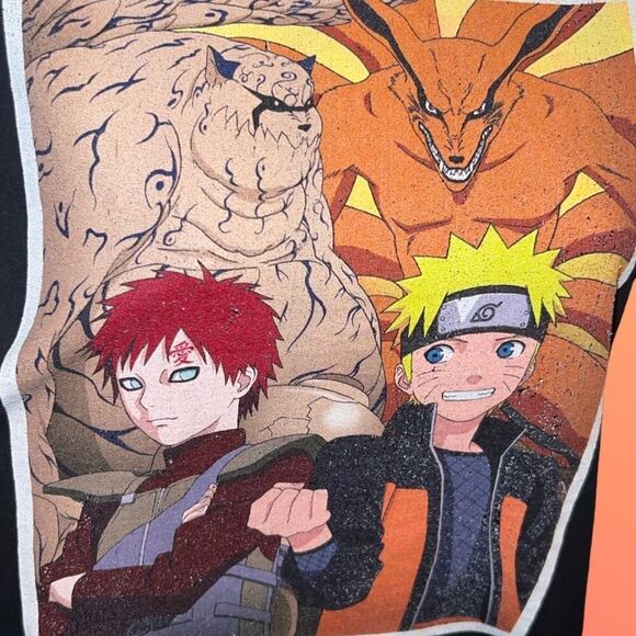 Unisex Gildan Anime Naruto Shippuden Short Sleeve T Shirt Size Small #108 - Picture 4 of 4
